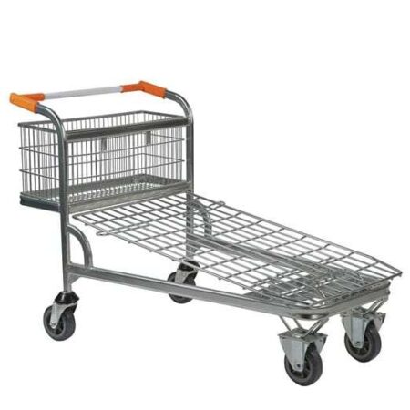 Wire Mesh Cash & Carry Trolley