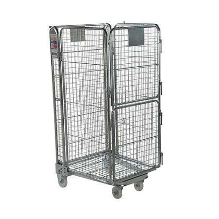 Laundry Roll Cage - Split Gate