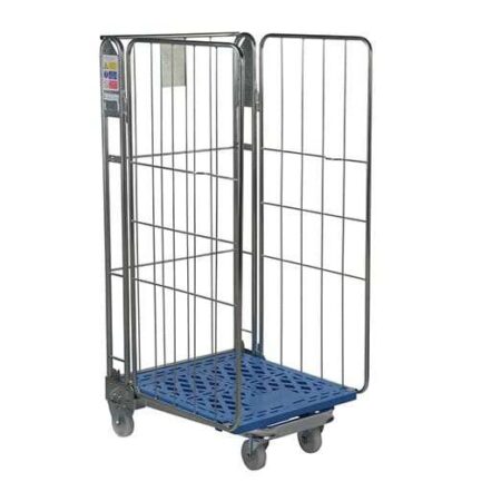 Three Sided Roll Cage - Rod Infill and Plastic Base