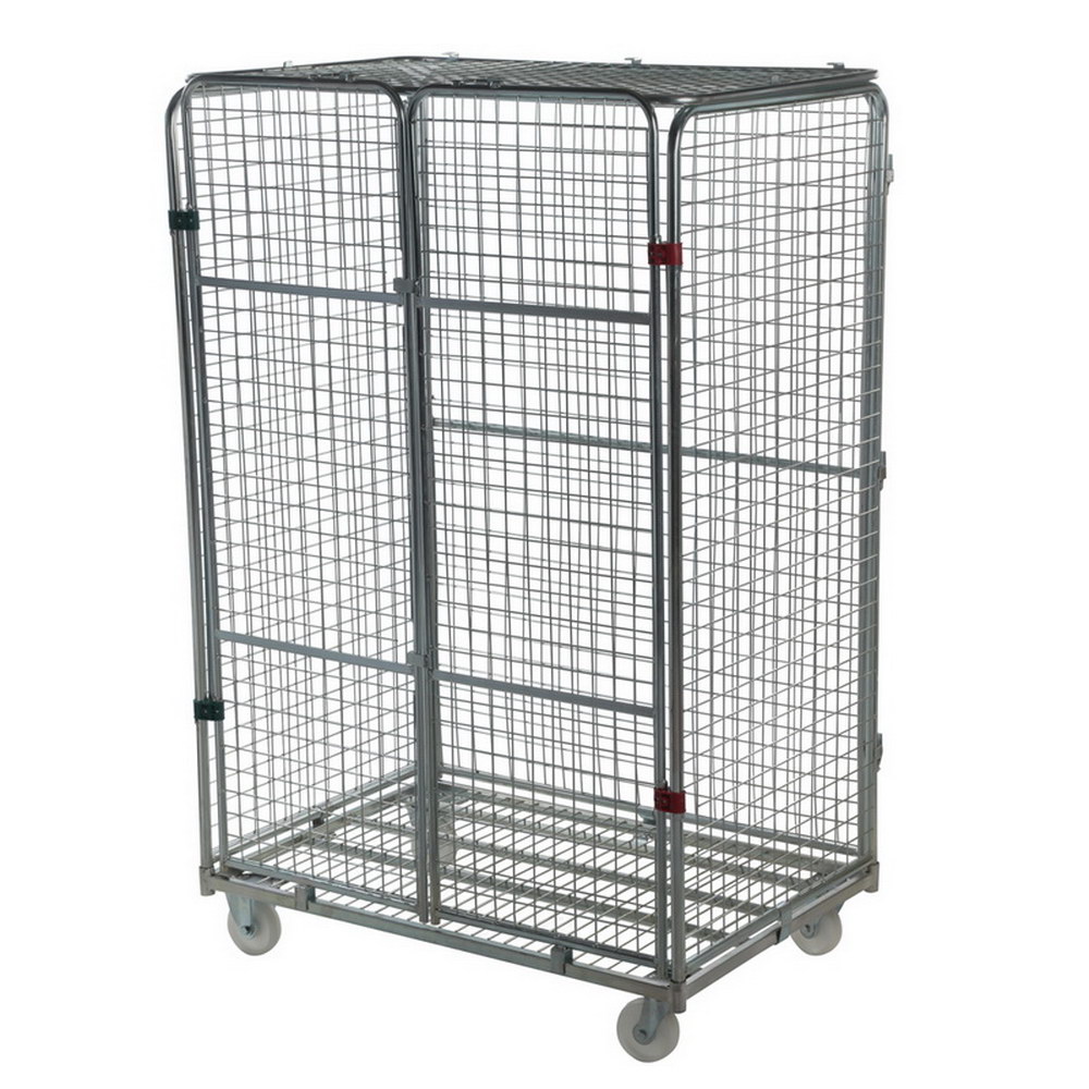 Jumbo Large roll cage in wardrobe door style.